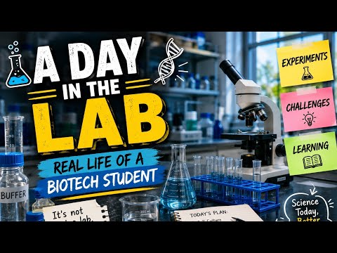 A day in the lab as a biotech student 🥼 #life #dream #memories #trending #viral 