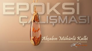 Ahşabın Mühürlü Kalbi Epoksi Çalışması