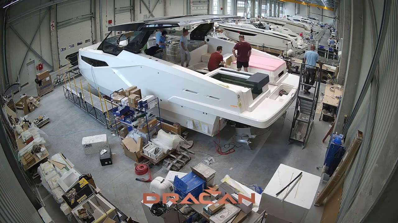 Time-Lapse of the Dracan 42 Catamaran Construction | ModelArt Shipyard