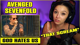 First Time Reaction to Avenged Sevenfold - God Hates Us