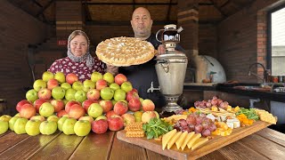 Приготовили Три Блюда На Завтрак ! Крекеры/ Яблочный Десерт и Ленивая пицца!