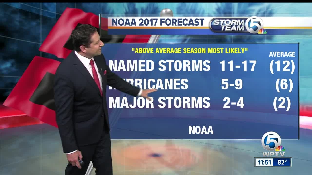 NOAA releases 2017 Hurricane Forecast