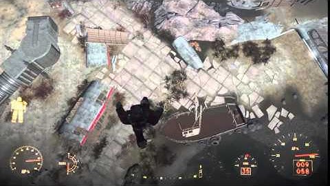 Jumping off the Prydwen in Power Armour in Fallout 4