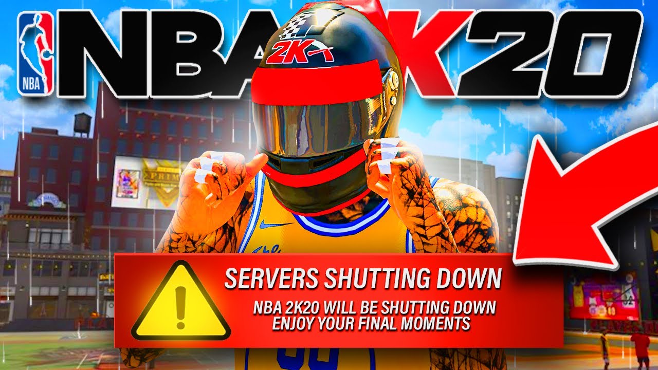 NBA 2K20 servers is shutting down forever... (GOODBYE NBA 2K20) - YouTube