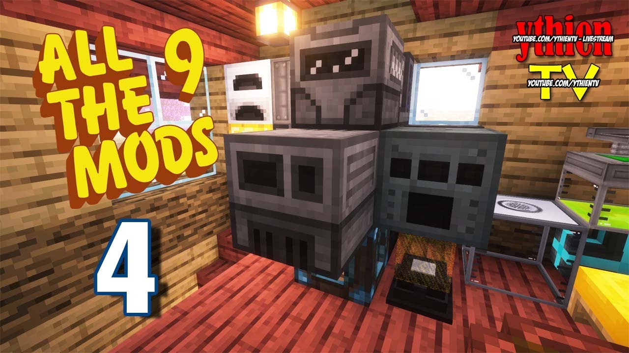 All The Mods 9 Minecraft Modpack E04 - MEKANISM STARTER MACHINE - BỘ BA ...