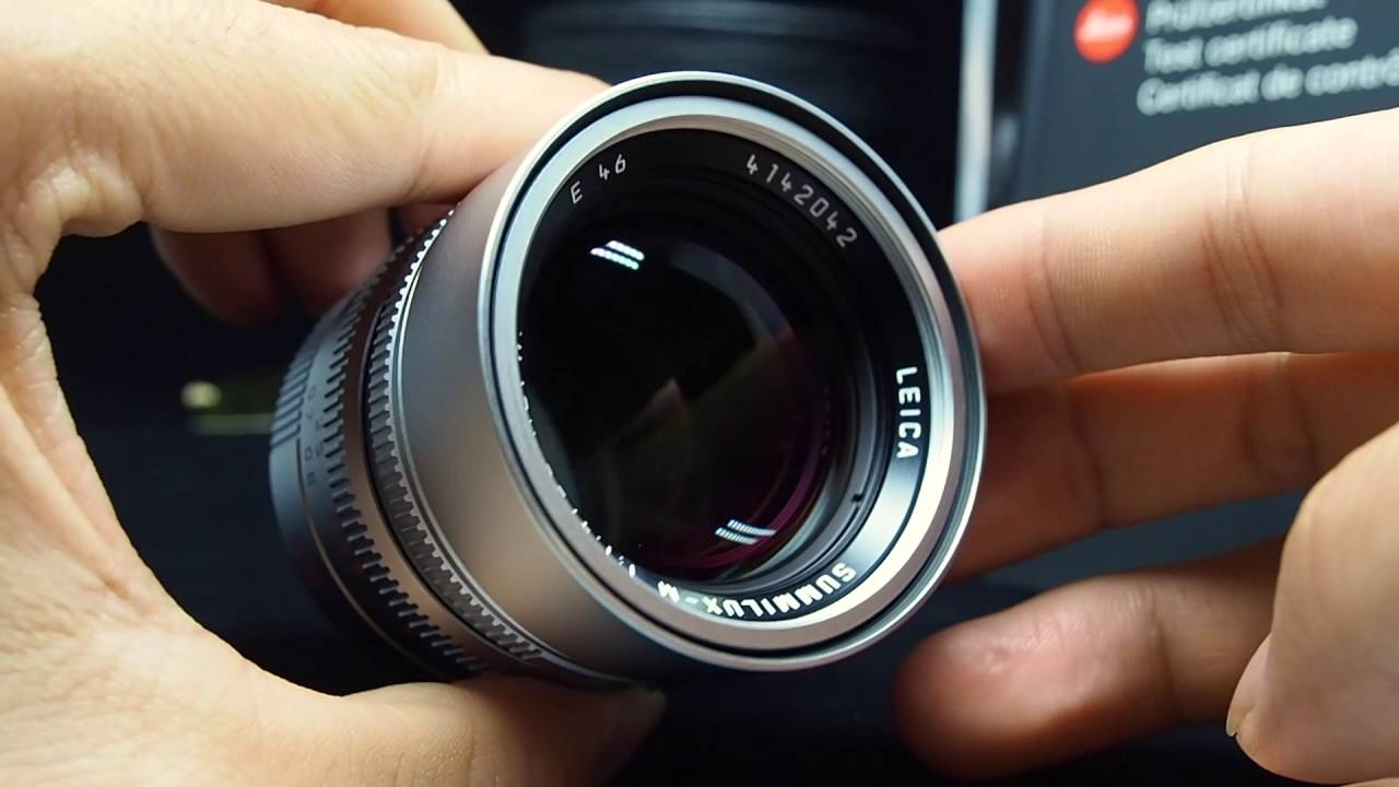 Leica Summilux-M 50mm f/1.4 ASPH Silver Chrome - YouTube