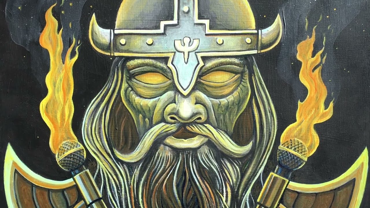 Seda - Bloodwarrior (Def P painting "Bloodwarrior")