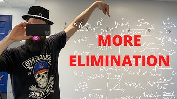 Solving Systems of Equations Using Elimination (Part 2)