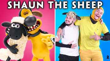 SHAUN THE SHEEP WITH ZERO BUDGET - Saturday Night Shaun | Shaun The Sheep Funny Animated Parody