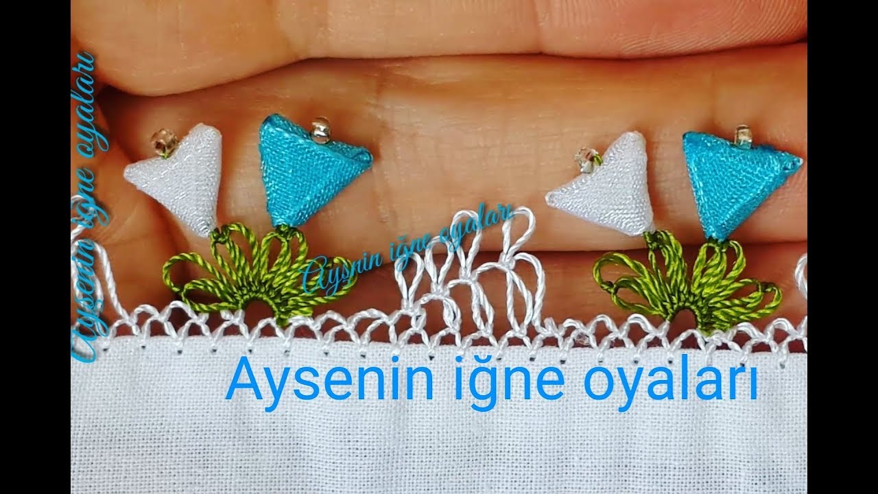 287.model Cok guzel Nuska iğne oyası modeli anlatımlı yapılışıDIY