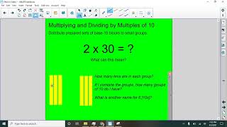 Lesson 8 2   Extended Multiplication and Division Facts   Grade 3 Everyday Math