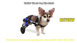 Review Walkin Wheels Dog Wheelchair - For Small Dogs 11-25 Pounds