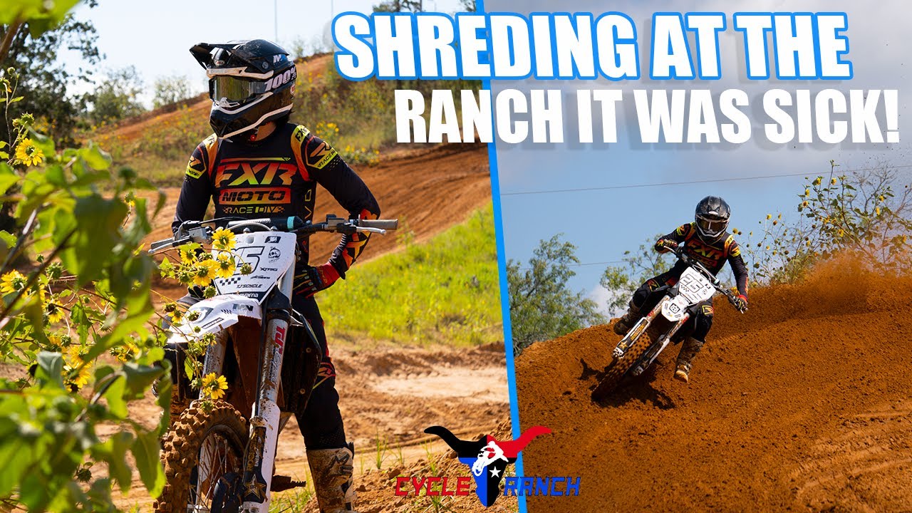 CYCLE RANCH MX 2023 LAYOUT WAS SICK WE WERE SHREDDING - YouTube