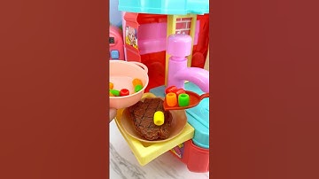 Satisfying with Unboxing & Review Miniature Kitchen Set Toys Cooking Video | ASMR Videos no music