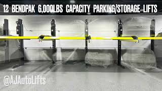 Car Storage Lift Install BendPak PL-6000DC