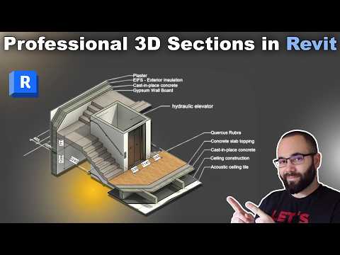 How to Make Professional 3D Sections in Revit