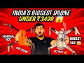 W3 Max Drone ₹3499🔥 4K Camera + Mini Display | Best Big Size Drone in India 2025! 🚁
