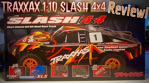 [Review] TRAXXAS-Slash 4x4 1:10 scale Ready-To-Race Short-Course Off-Road Race Truck