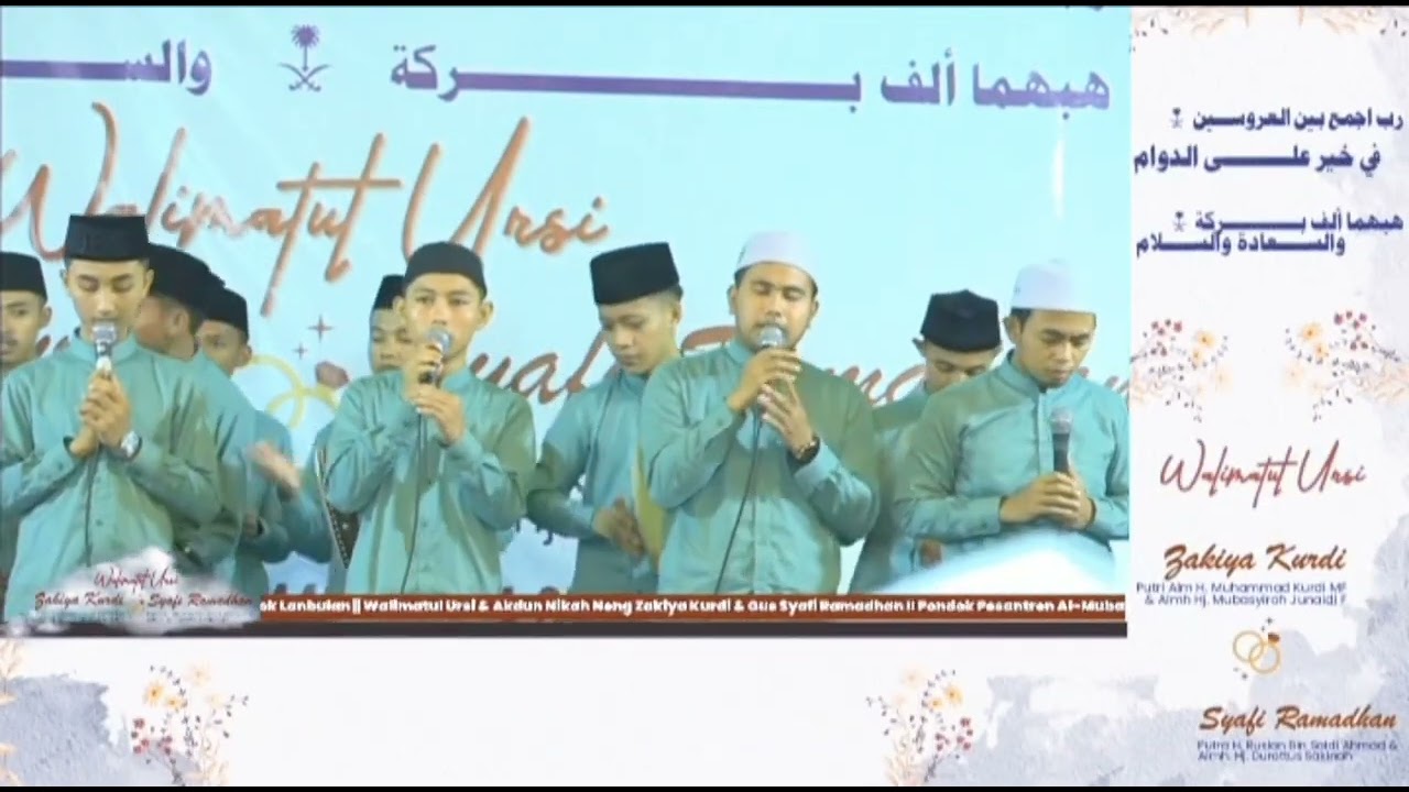 Mahallul qiyam terbaru PP Al-Mubarok Lanbulan 2024