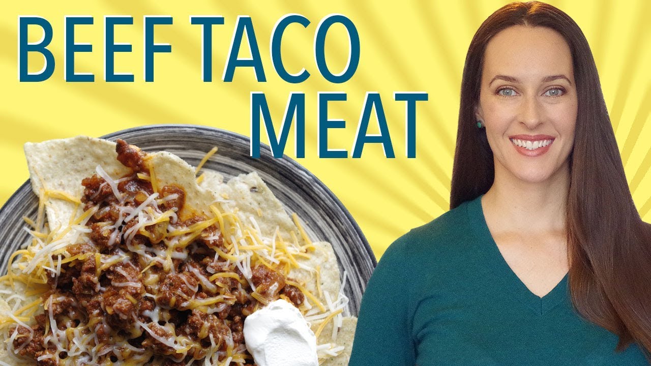 Easy Beef Taco Meat Recipe - How to Make Taco Meat with Ground Beef