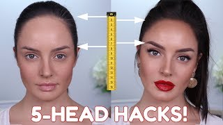 Big Forehead Beauty Hacks! 10 Tips & Tricks to Make Your Forehead Look Smaller!