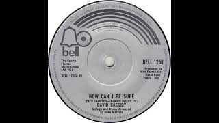 UK New Entry 1972 (174) David Cassidy - How Can I Be Sure