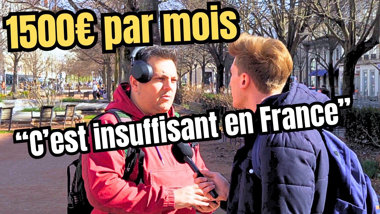 QUEL EST VOTRE SALAIRE ? EST-CE SUFFISANT ? [MICRO-TROTTOIR]