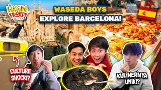 WASEDABOYS KE SPANYOL, CULTURE SHOCK! STREETFOOD, SAGRADA FAMILIA, DLL! | WORLD TRIP 67