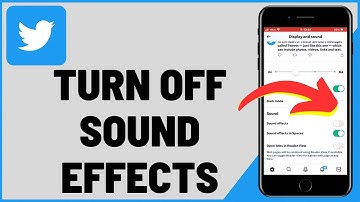 How to Turn Off Sound Effects On Twitter