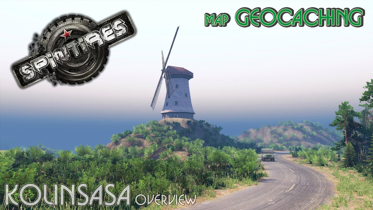 Spintires 2014 - map Geocaching