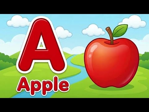A to Z Alphabet Learning | A for Apple B for Ball | ABC Song for Kids