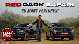 New Tata Safari 2023 - the RedDark is here!