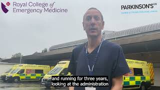 RCEM Begins Time Critical Meds Quality Improvement Backed by Parkinson's UK #TimeCritMedsQIP