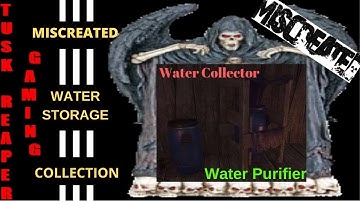 Miscreated Water Collector and Purifier