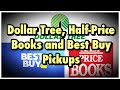 Dollar tree halfprice books and best buy movie pickups