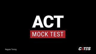 ACT Virtual Proctor - Regular Timing (1x)