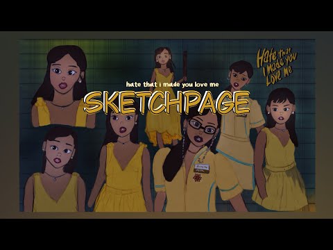 Real Time hate that I made you love me | Sketchpage Ariana Grande