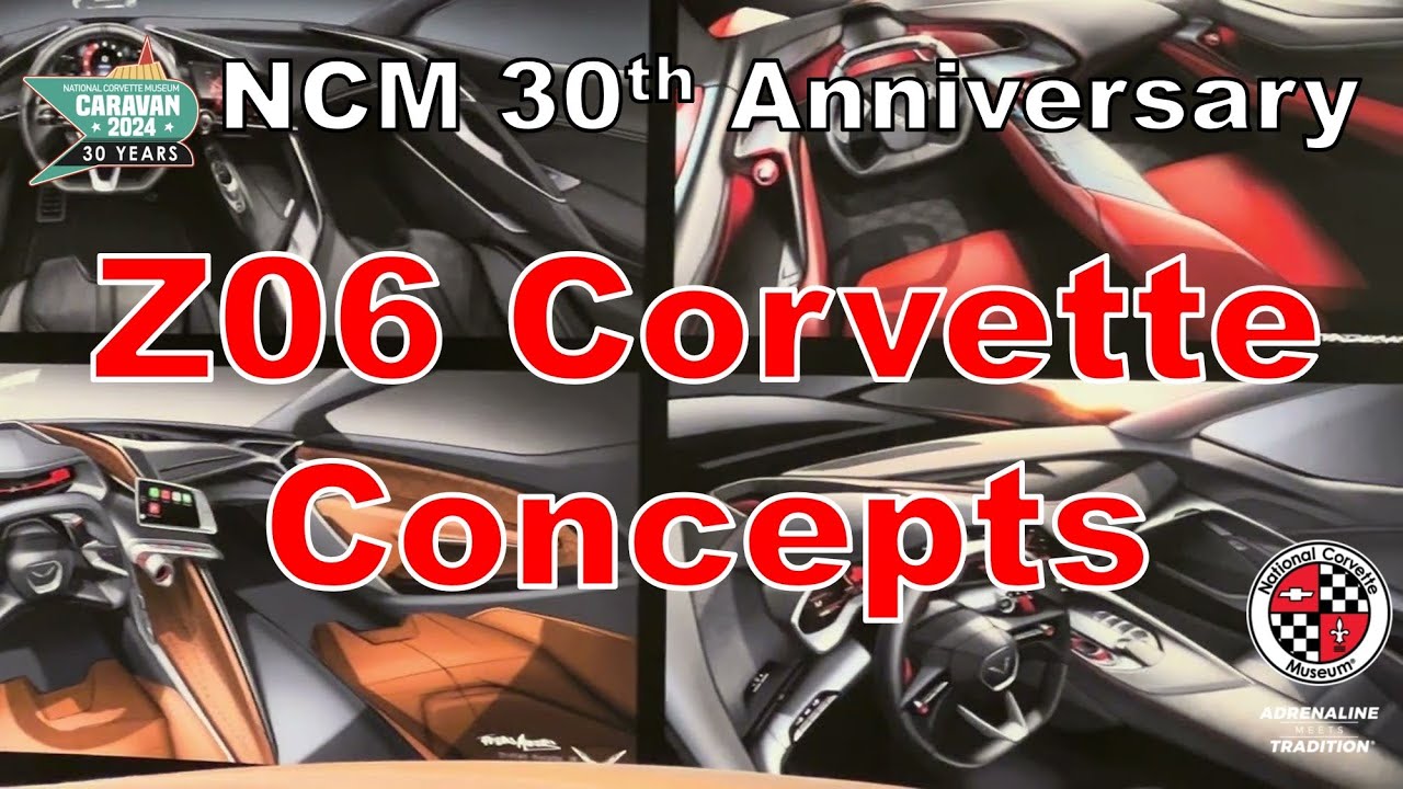 Original Z06 Clay Prototype Model at the NCM- is the rumored updated interior hiding in plain sight?