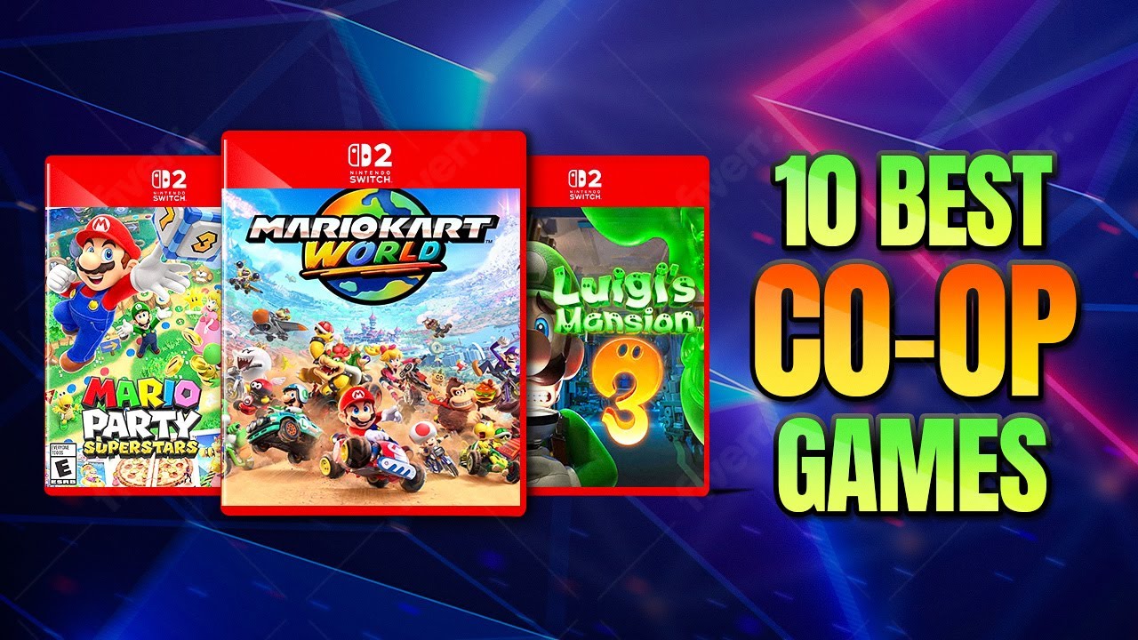 Best Couch Co-Op Games on Nintendo Switch 2