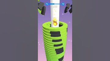 Walkthrough Stack Ball Game Play Video Levels 71 #shorts #gaming #youtubeshorts #youtube