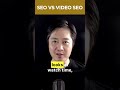 SEO Vs Video SEO: What’s The Difference? #seo #videoseo #aiseo #whatisseo #youtubeseo #googleseo