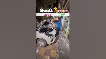 Installation of CNG Kit in New Swift 2024 3 Cylinder for Smooth experience #cngdoctorpawanchawla