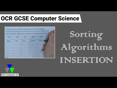 Sorting Algorithms | Insertion Sort | GCSE Computer Science
