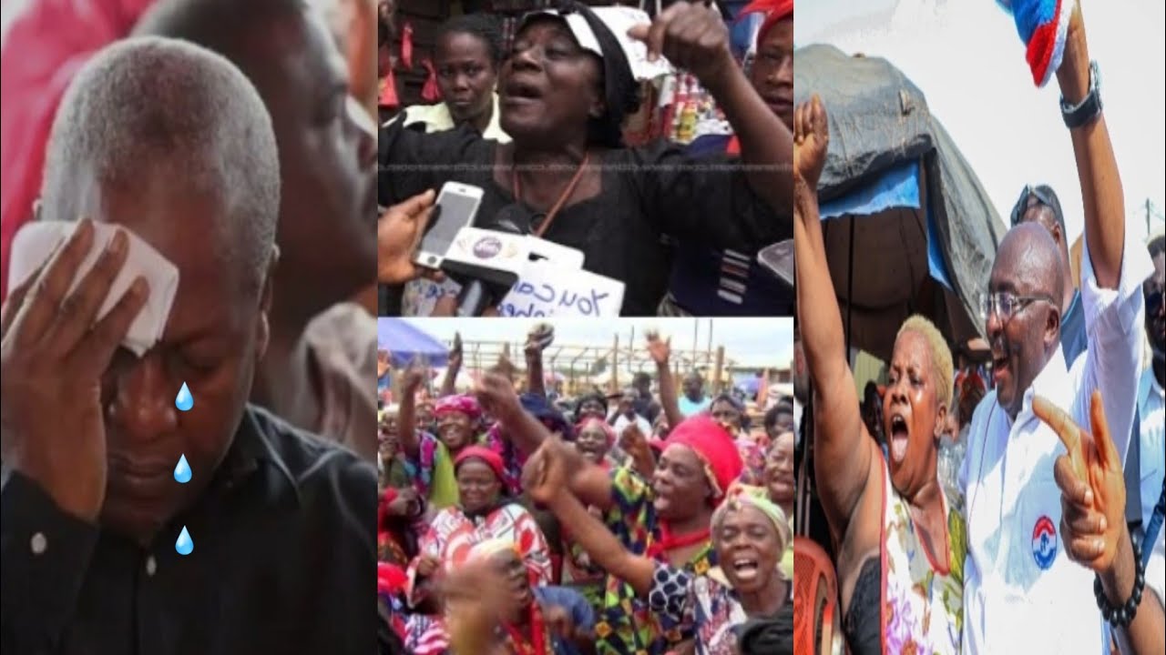 Śád news 😭 Mahama will n£v£r step at Kejetia again, Bawumia chosen by women at Kejetia and do this