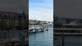 Best spot n Zurich🇨🇭✨#fyp #travel #swiss #zurich #switzerland #views😍🛳️#foryou 🖤 #lifeisbutadream