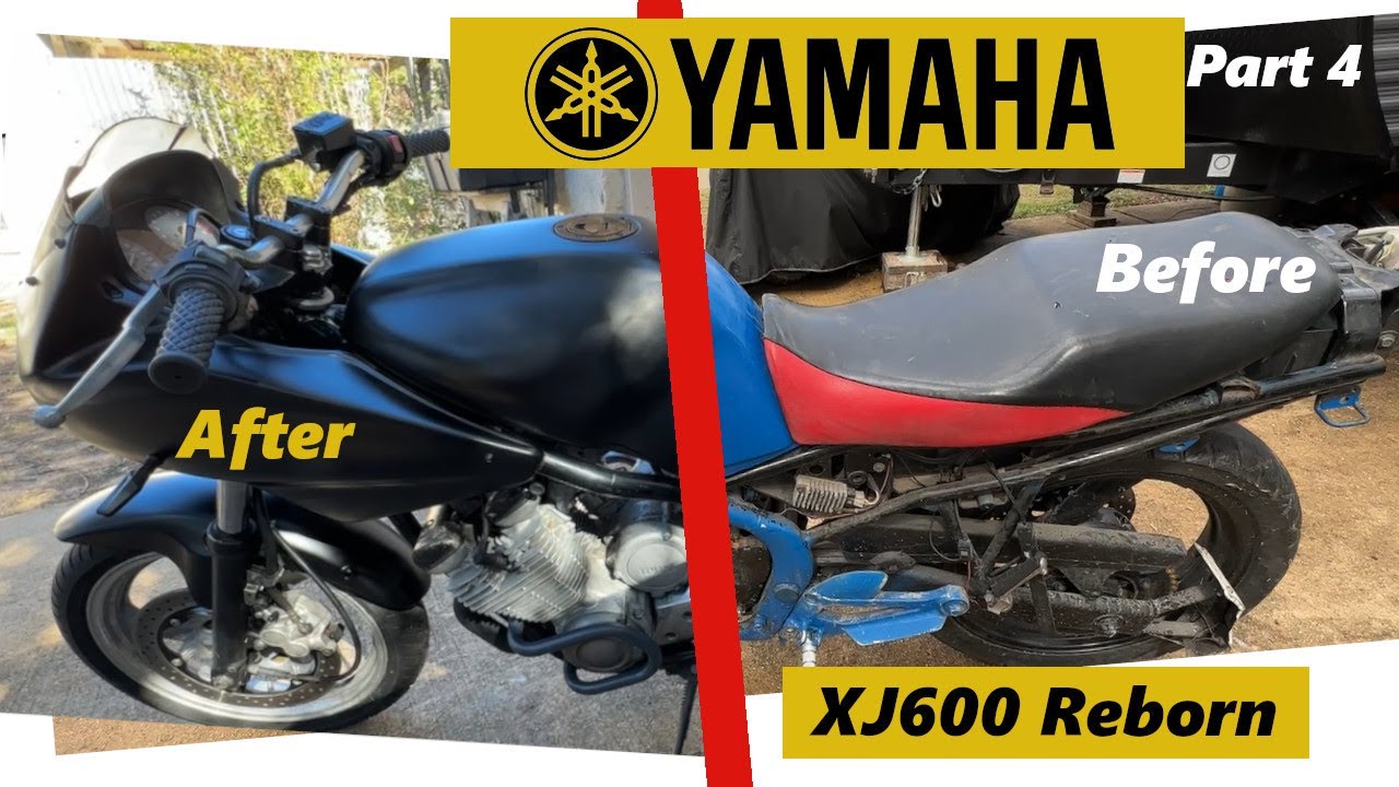 Yamaha XJ600 Seca2 возвращен к жизни