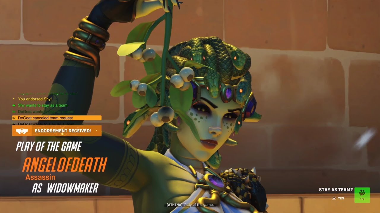 First POTG of this season! (Overwatch 2 Season 5) Widowmaker POTG