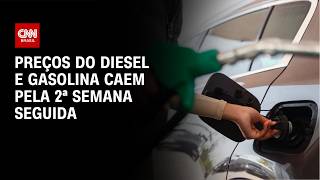 Diesel e gasolina têm queda nos preços; botijão de gás sobe pela 5ª semana | LIVE CNN