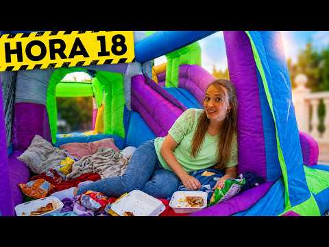 24 hours in an Inflatable in my swimming pool