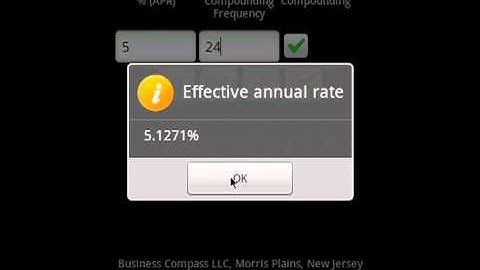 Interest Rate Professional Android App Video